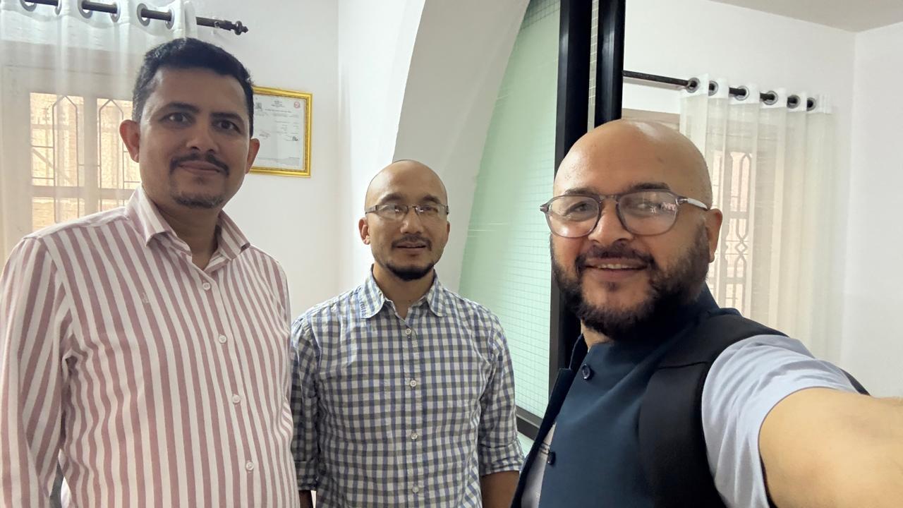CEO and COO of Geofinity Solutions with Esteemed Client